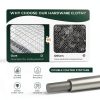 ZESHANGUS Galvanized Hardware Cloth 1/2'' 48x100 Inch Silver Mesh-5