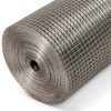 ZESHANGUS Galvanized Hardware Cloth 1/2'' 48x100 Inch Silver Mesh-0