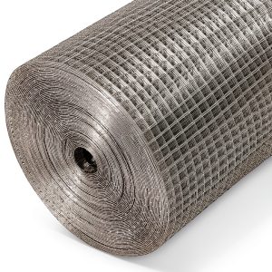 ZESHANGUS Galvanized Hardware Cloth 1/2'' 48x100 Inch Silver Mesh-0