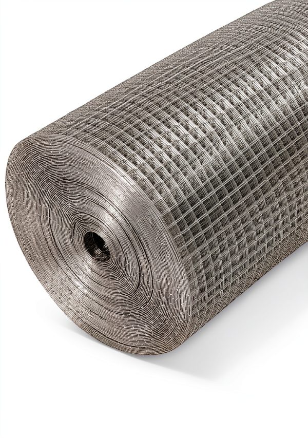ZESHANGUS Galvanized Hardware Cloth 1/2'' 48x100 Inch Silver Mesh-0