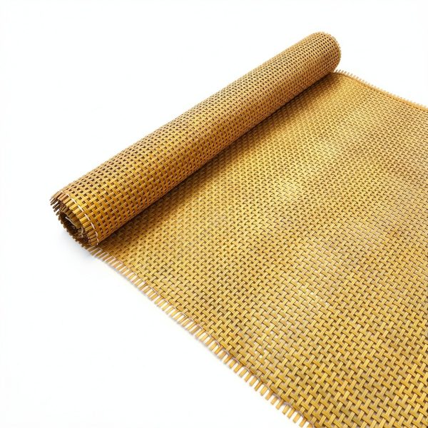 Laphivieh Plastic Rattan Cane Webbing Roll 16" x 40" Outdoor Indoor-1