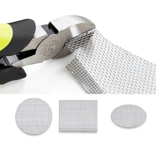 YSYONM Stainless Steel Wire Mesh Screen 300x210mm 6 Mesh 4 Pack-2