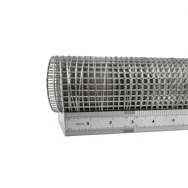 Stainless Steel Mesh Roll 23.5in x 10ft Anbadum 1/4in Openings-3