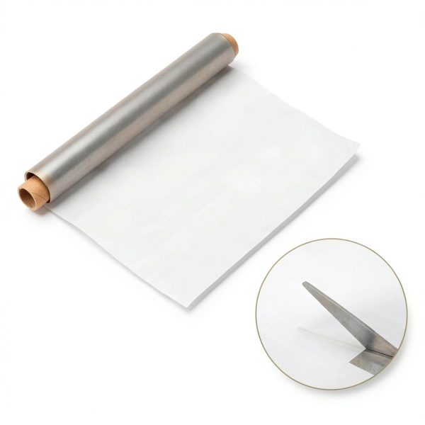 PATIKIL 316L Stainless Steel Woven Wire Mesh 400 Mesh 1m x 300mm-2