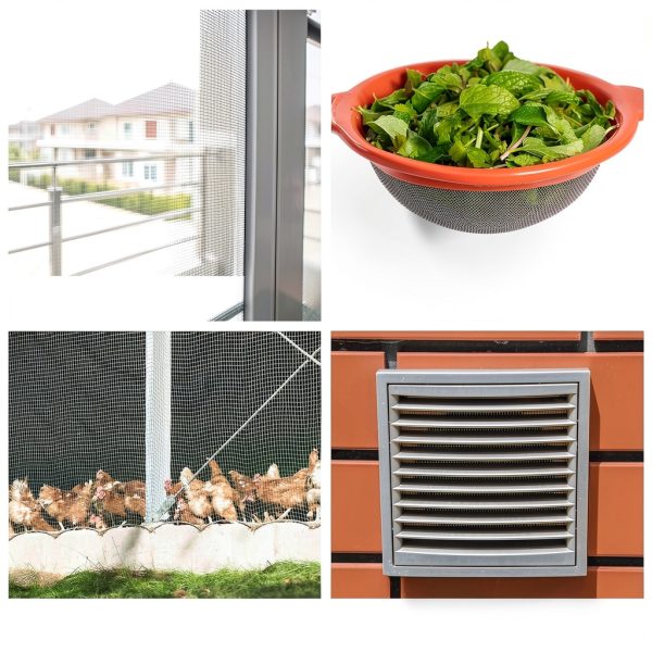 Stainless Steel Wire Mesh 16 Mesh 40x16in PATIKIL Durable Woven Mesh-5