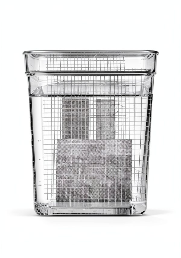 LTKJ 304 Stainless Steel Wire Mesh Grid 11.8x23.6 Inch 100 Mesh Sheet-1