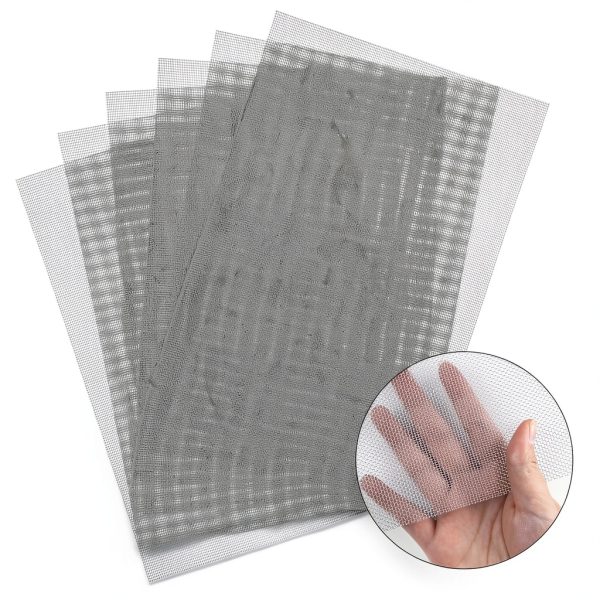 6 Pack 12×8 Wire Mesh Screen Reastar 20 Mesh 304 Steel Rust‑Resistant-0