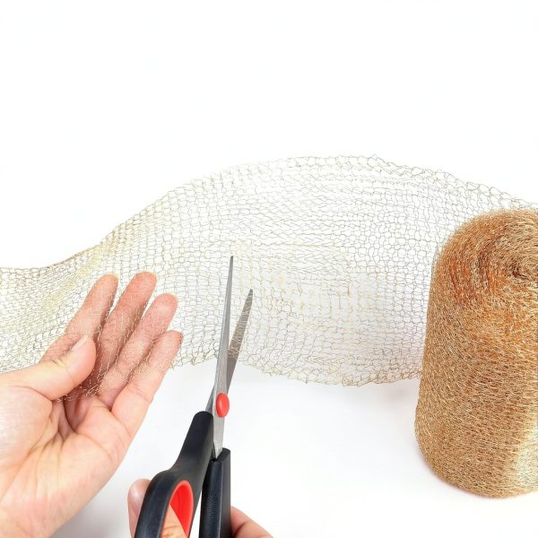 Copper Mesh Rodent Control, 5 in x 35 ft Proof Wire Screen Roll for Mice Rat Rodent, Bat & Snail, DIY Blocker Weep Hole Filler & Wool Mouse Trap-1