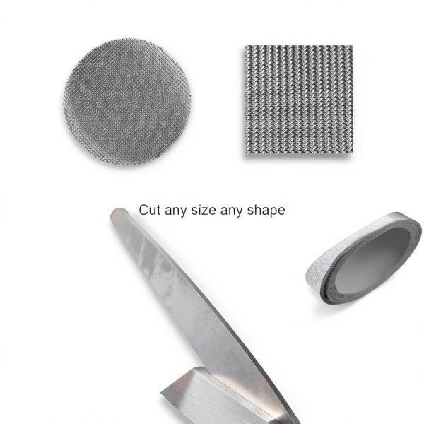 304 Stainless Steel Woven Wire Mesh 120 Mesh 12x40in KELIWEI Durable-3